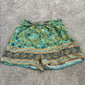 Band of Gypsies floral shorts